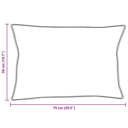 Täckeset med kudde 2 pcs Vit Mikrofiber