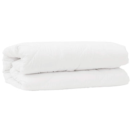 Täckeset med kudde 2 st Vit Mikrofiber