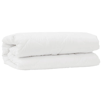 Täckeset med kudde 2 pcs Vit Mikrofiber