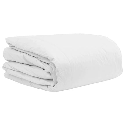 Täckeset med kudde 3 pcs Vit Dunfjäder