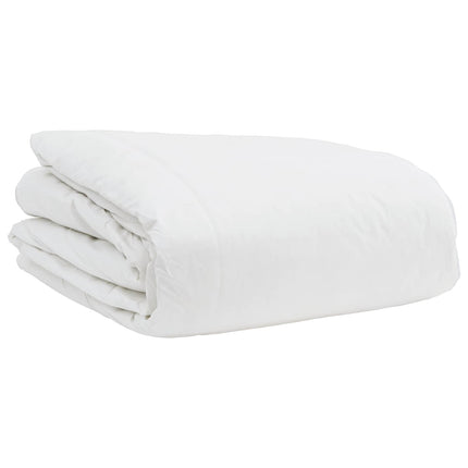 Täckeset med kudde 3 pcs Vit Dunfjäder