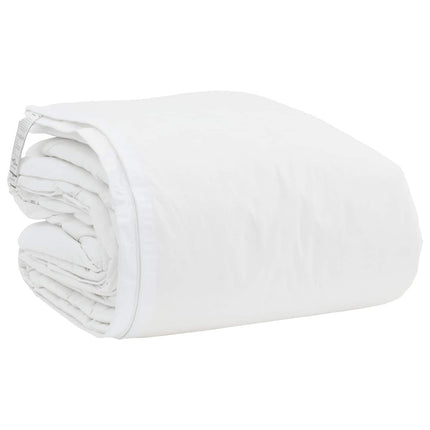 Täckeset med kudde 3 pcs Vit Dunfjäder