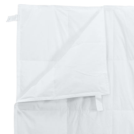 Täckeset med kudde 3 pcs Vit Dunfjäder