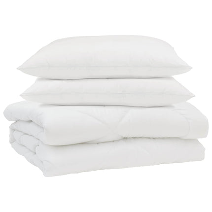 Sommar Duvet med kudde 3 st Vit Mikrofiber