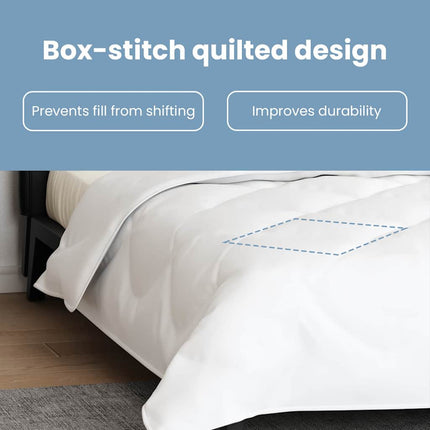 Sommar Duvet med kudde 3 st Vit Mikrofiber