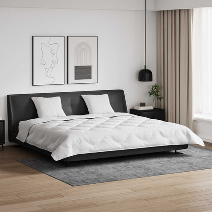 Vinter Täcke med kudde 3 pcs Vit Mikrofiber