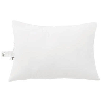 Duntäcke med Kuddar 3 pcs Vit Mikrofiber och Dunfjäder