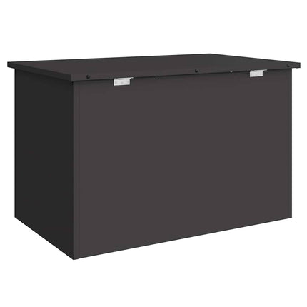 Utomhusförvaringslåda Svart 80 x 50,5 x 50 cm Stål