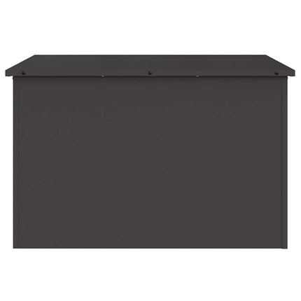 Utomhusförvaringslåda Svart 80 x 50,5 x 50 cm Stål