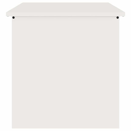 Utomhusförvaringslåda Vit 55 x 50,5 x 50 cm Stål