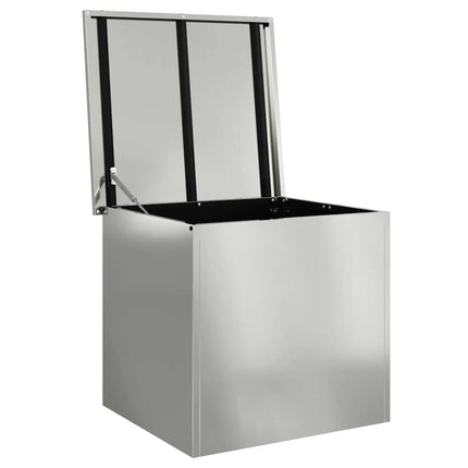 Utomhusförvaringslåda Silver 55 x 50,5 x 50 cm Stål