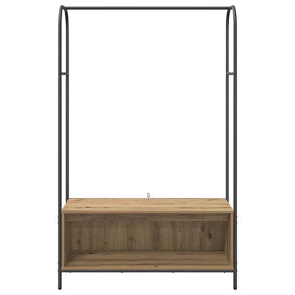 Klädhängare Brun Ek 100 x 44 x 160 cm Konstruerat trä