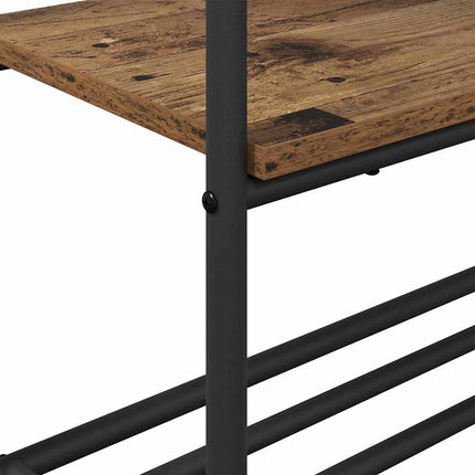 Klädhängare Gammalt trä 77 x 30 x 171 cm Konstruerat trä