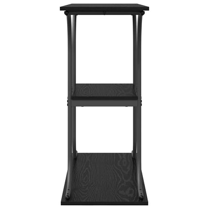 Konsolbord Svart Ek 101 x 35 x 80,5 cm Konstruerat trä