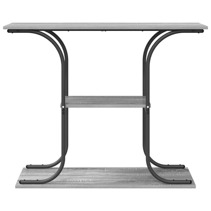 Konsolbord Grå Sonoma 101 x 35 x 80,5 cm Konstruerat trä