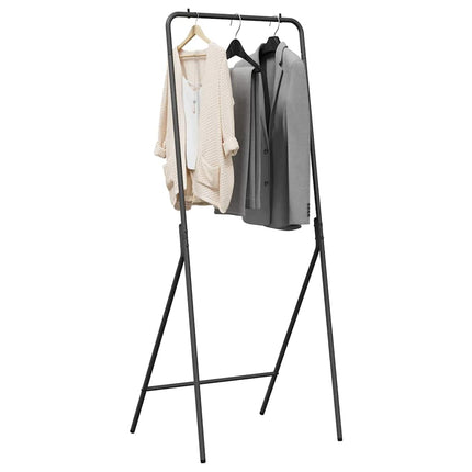 Klädhängare Svart 60 x 53 x 155 cm Stål