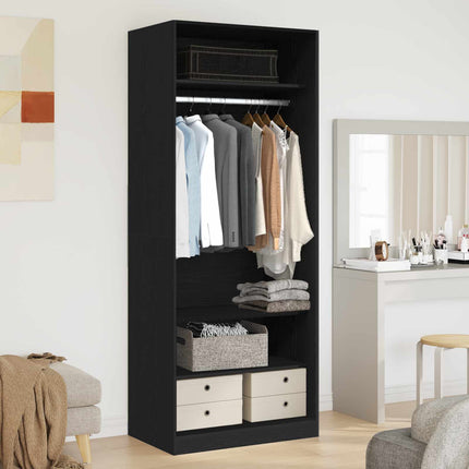 Garderob med hylla Artisan Ek 80 x 50 x 200 cm Konstruerat trä