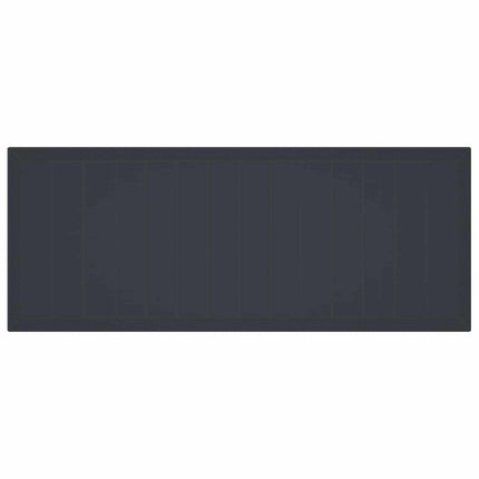 Trädgårdsmöbelset 9 pcs Antracit Polypropylen