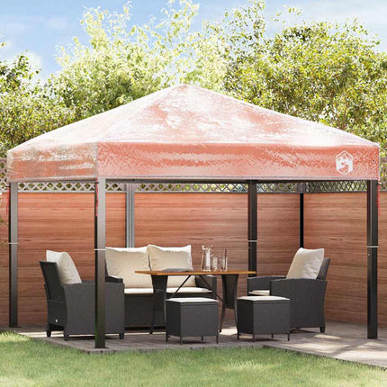 Gazebo överdrag ersättning Transparent 300 x 300 x 26 cm PVC