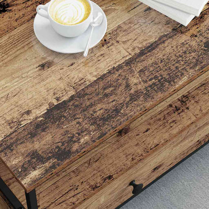Kaffeebord Gammalt trä 100 x 51 x 45 cm Konstruerat trä