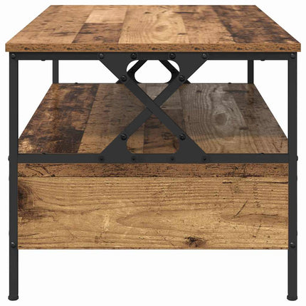 Kaffeebord Gammalt trä 100 x 51 x 45 cm Konstruerat trä
