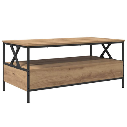 Kaffeebord artisan ek 100 x 51 x 45 cm Konstruerat trä