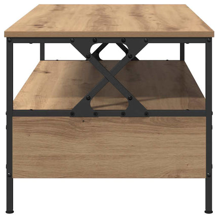 Kaffeebord artisan ek 100 x 51 x 45 cm Konstruerat trä