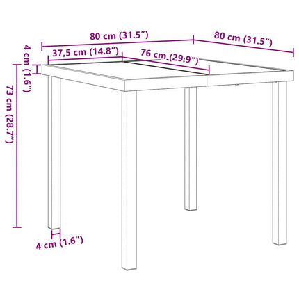 Trädgårdsmöbelset med kudde 3 pcs Svart konstrotting