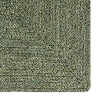 Områdesmattor Rektangulär Olivgrön 60 x 250 cm Jute