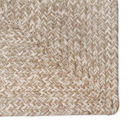 Områdesmattor Naturlig och vit 300 x 300 cm Jute