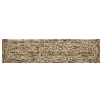 Områdesmattor Naturlig och svart 60 x 200 cm Jute