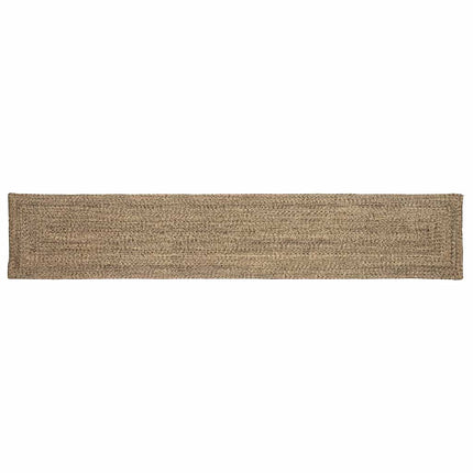Områdesmattor Naturlig och svart 60 x 400 cm Jute