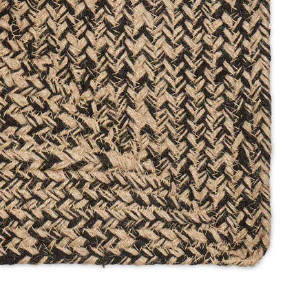 Områdesmattor Naturlig och svart 160 x 230 cm Jute