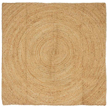 Områdesmattor Naturlig 160 x 160 cm Jute