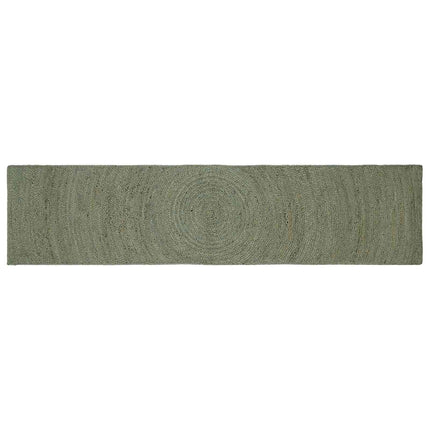 Områdesmattor Olivgrön 60 x 250 cm Jute