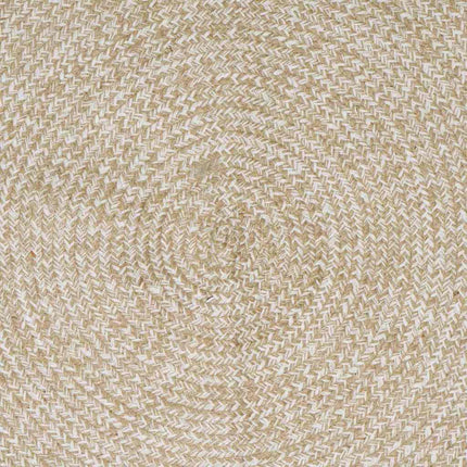 Områdesmattor Naturlig och vit 60 x 400 cm Jute
