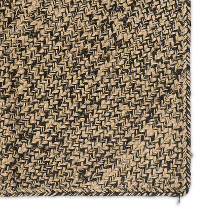 Områdesmattor Naturlig och svart 80 x 250 cm Jute