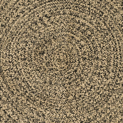 Områdesmattor Naturlig och svart 160 x 230 cm Jute