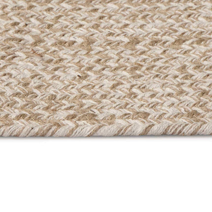 Områdesmattor Vit 100 x 152 cm Jute