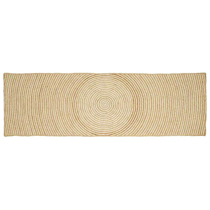 Områdesmattor Vit 80 x 250 cm Jute
