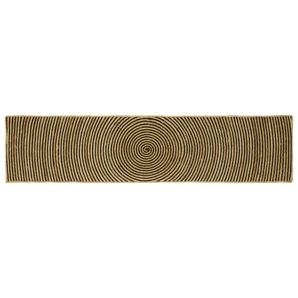Områdesmattor Svart 60 x 250 cm Jute