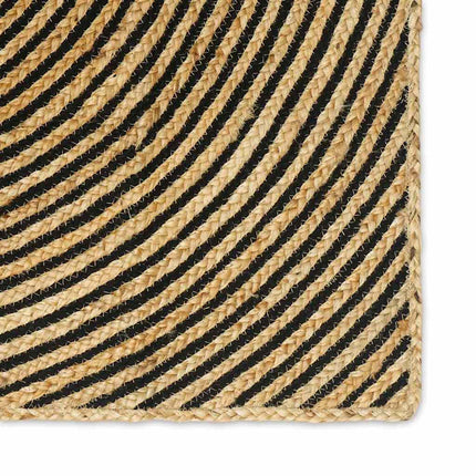 Områdesmattor Svart 60 x 400 cm Jute