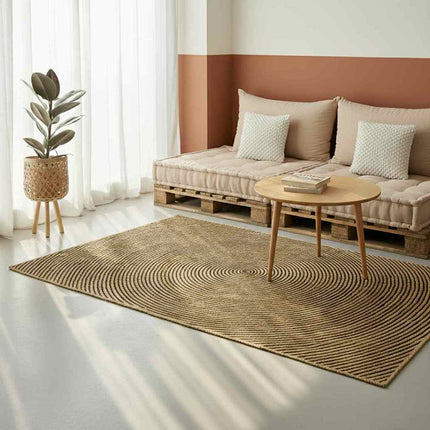 Områdesmattor Svart 200 x 290 cm Jute