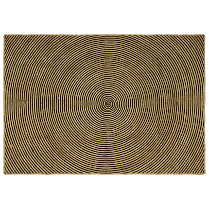 Områdesmattor Svart 240 x 340 cm Jute
