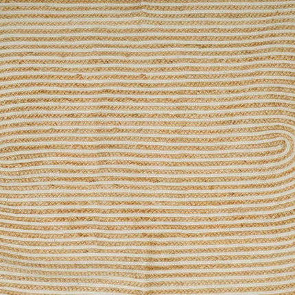Områdesmattor Naturlig och vit 152 x 245 cm Jute