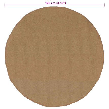 Områdesmattor Naturlig Ø 120 cm Jute