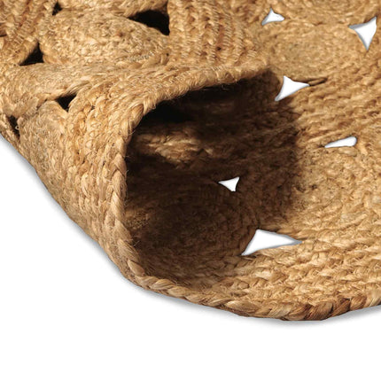 Områdesmattor Naturlig Ø 90 cm Jute