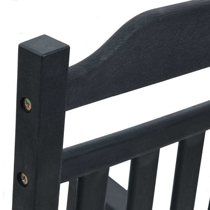 Gungstol Svart 84 x 65 x 114 cm Harts