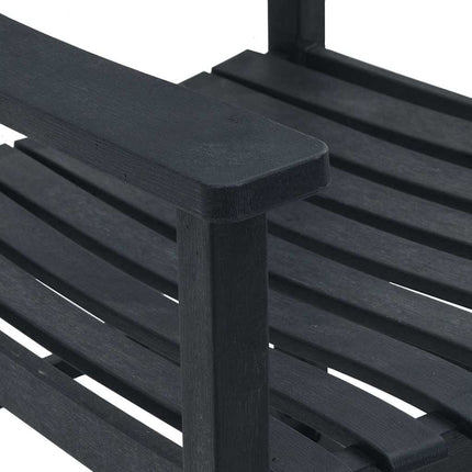 Gungstol Svart 84 x 65 x 114 cm Harts