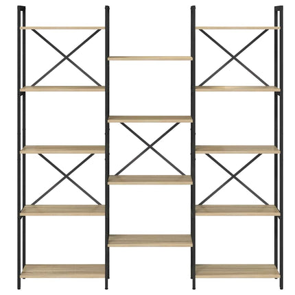 Hyllsystem Sonoma-ek 156 x 25 x 167 cm Konstruerat trä